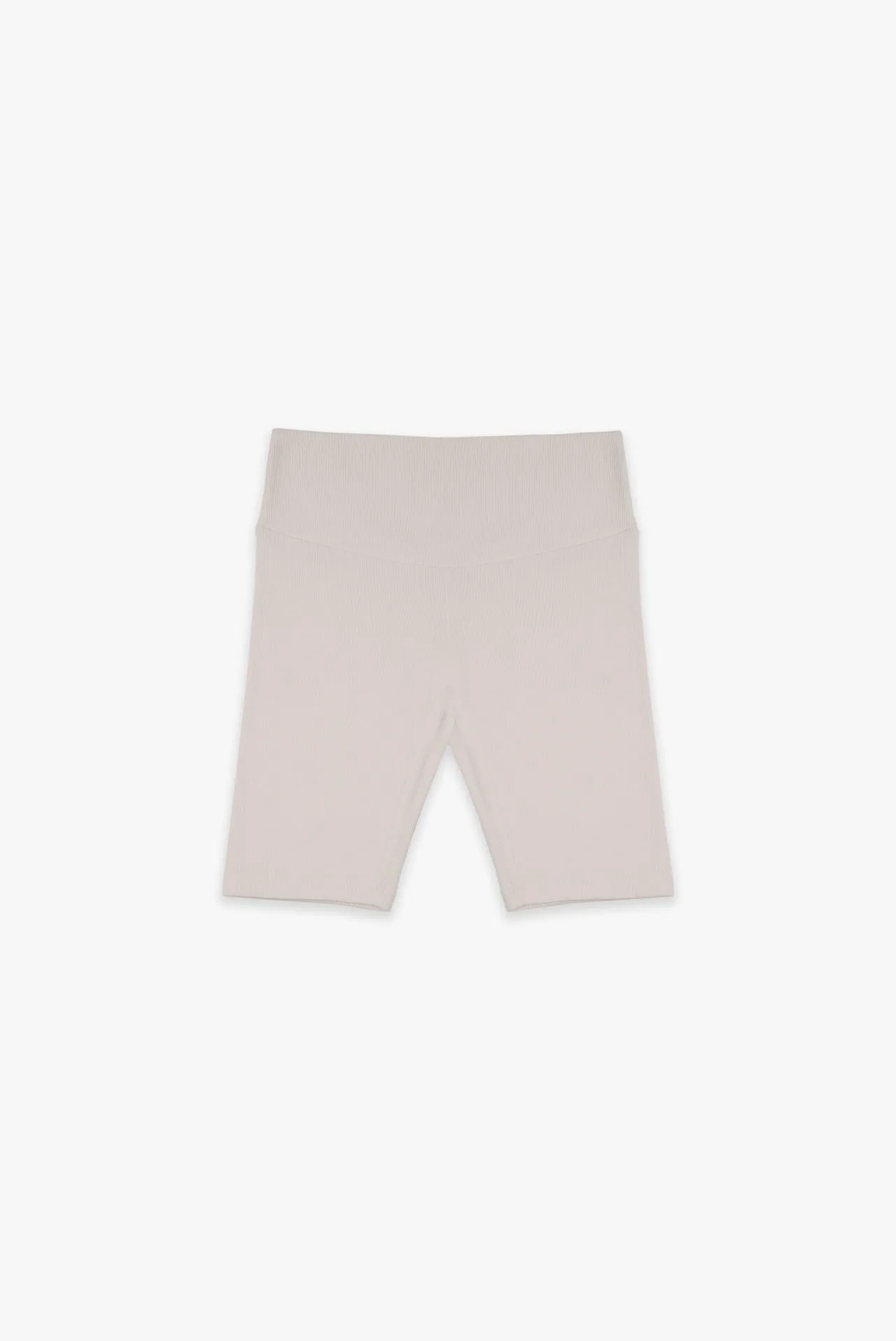 Organic Cotton & Bamboo Ribbed Bikers Short