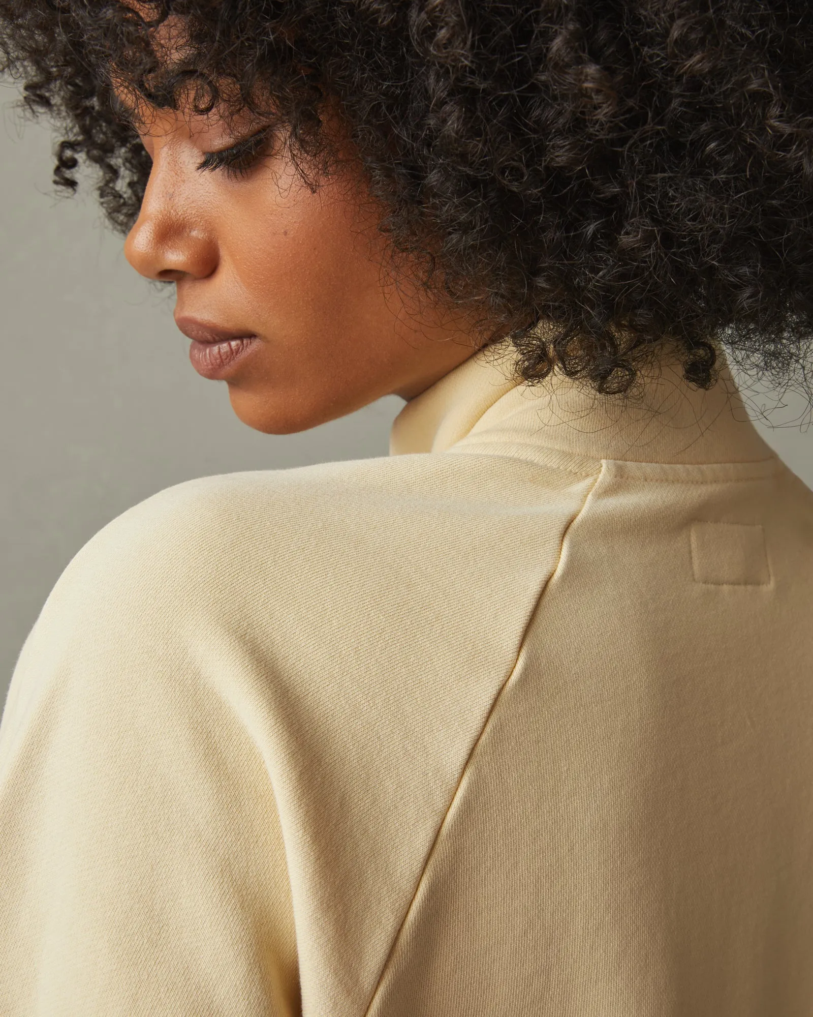 Premium Midweight Half Zip - Golden Glow