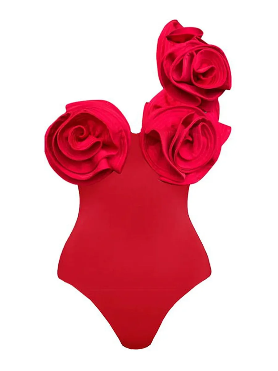 Red Bikini Swimsuit Set LD23688R1