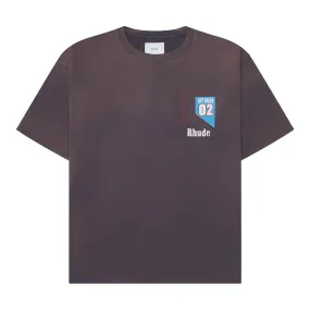 RHUDE 02 Tee 'Vintage Grey'