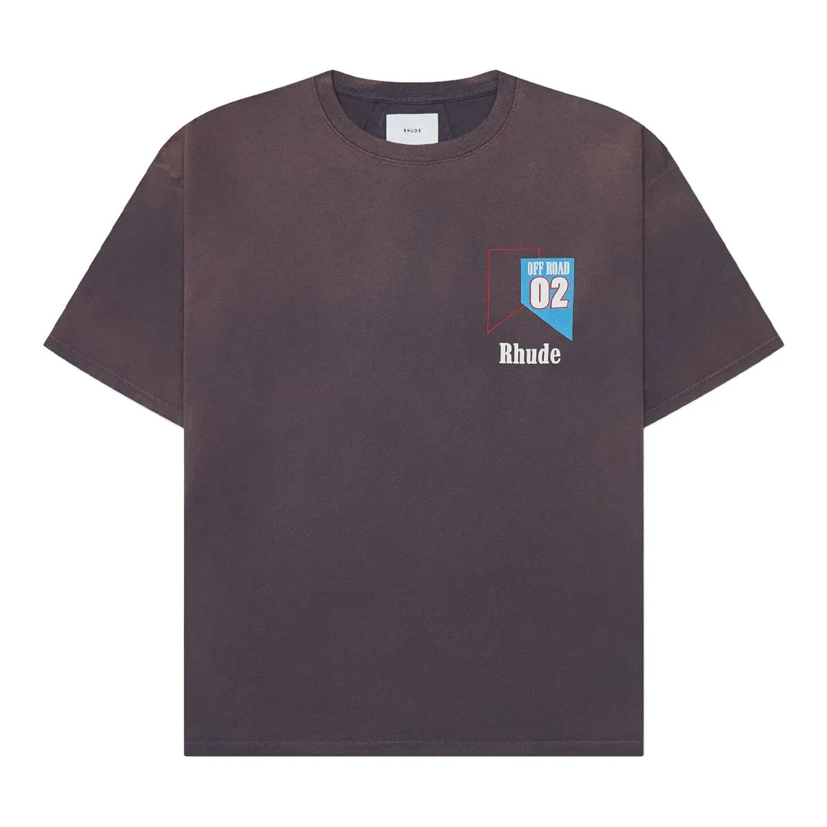 RHUDE 02 Tee 'Vintage Grey'