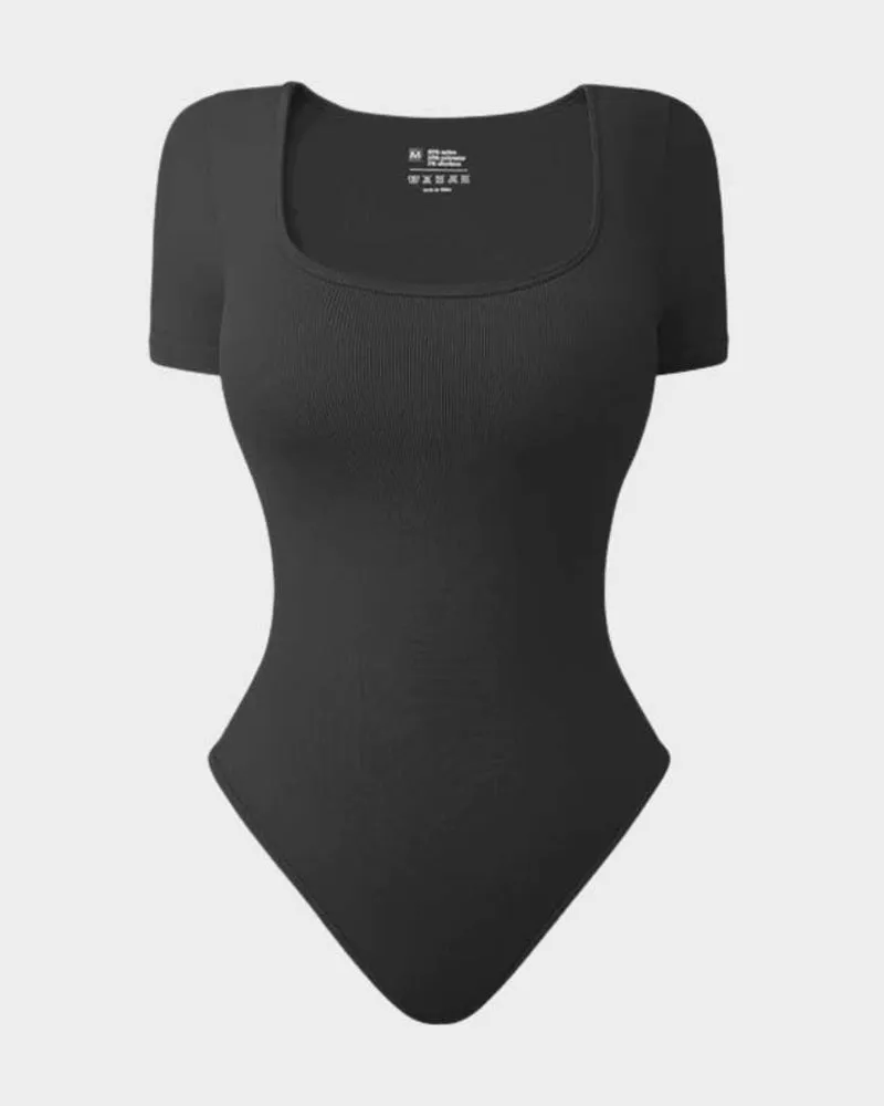 SheCurve® Basic Square Neck Bodysuit