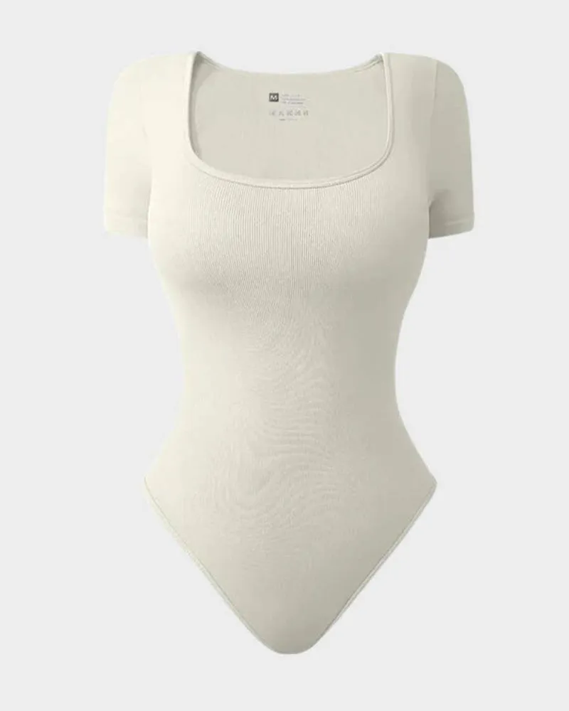 SheCurve® Basic Square Neck Bodysuit