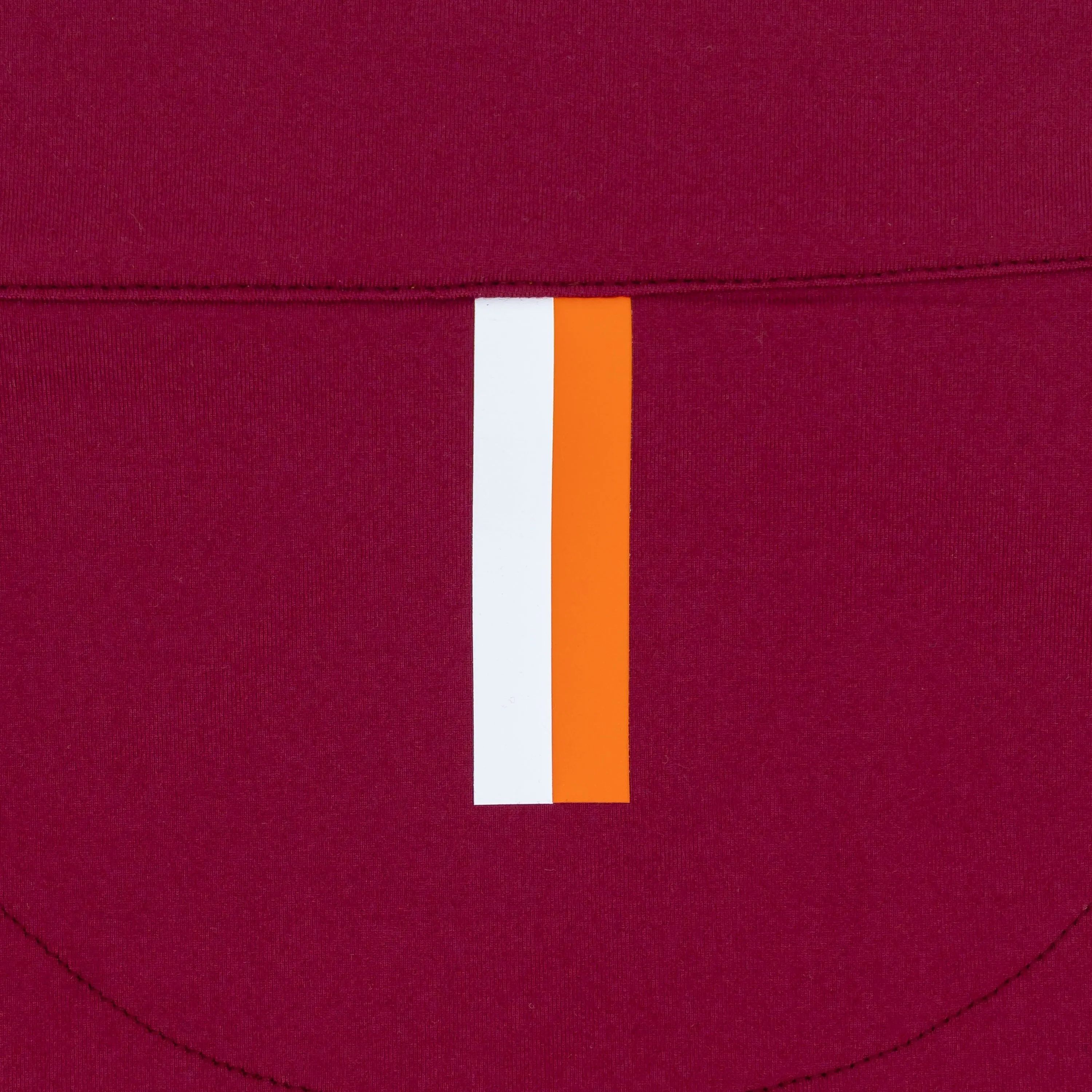 Solid Collegiate Q-Zip - Virginia Tech | Solid - Dark Maroon - VT - 1