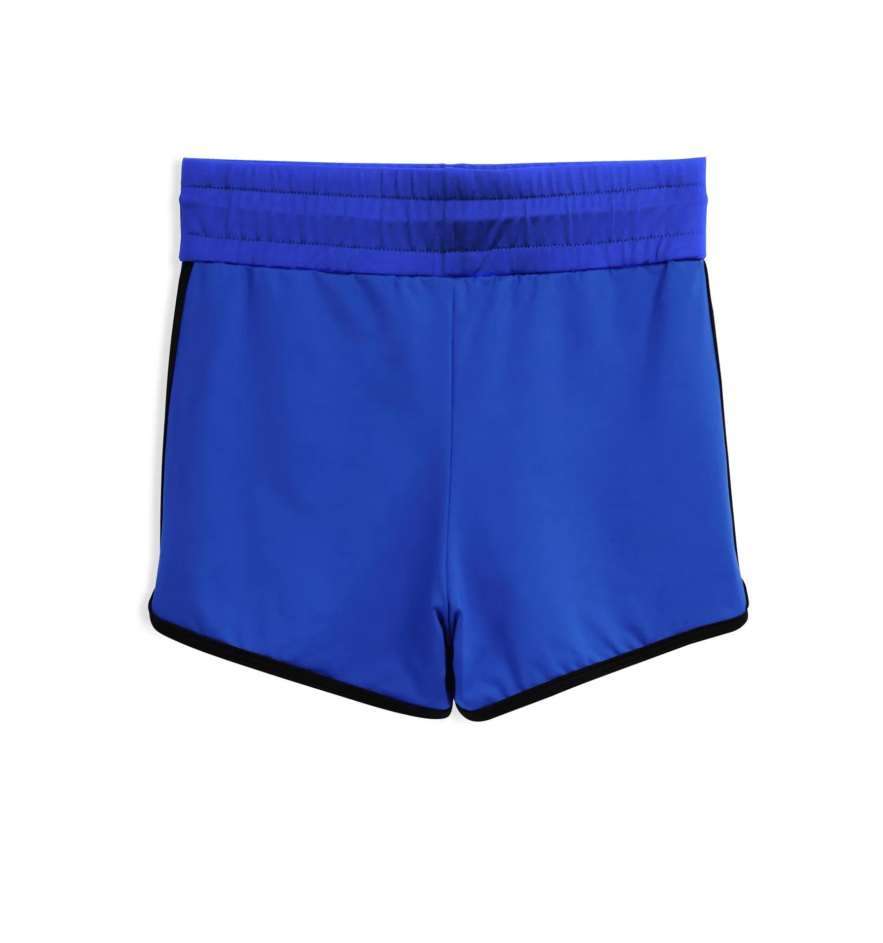 Swim High Waisted Boy Short LC - Royal