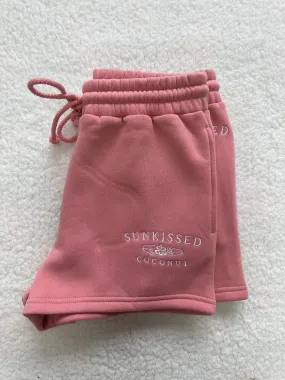 Taylor Ice Cream Pink Embroider Sunkissedcoconut Shorts