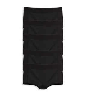 Tucking Boy Shorts 5-Pack - X= Black