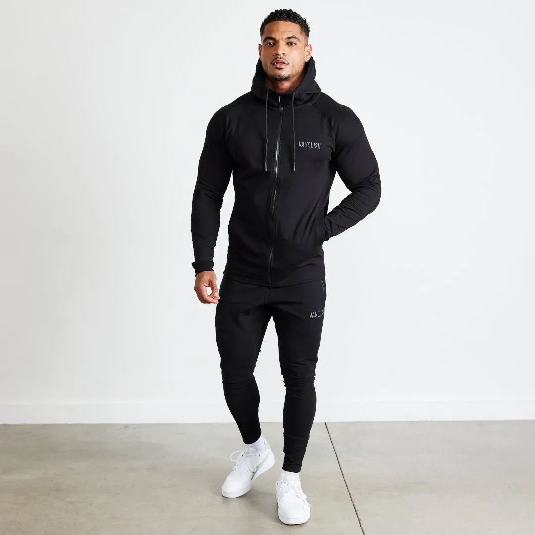 Vanquish Eclipse V2 Black Full Zip Front Hoodie