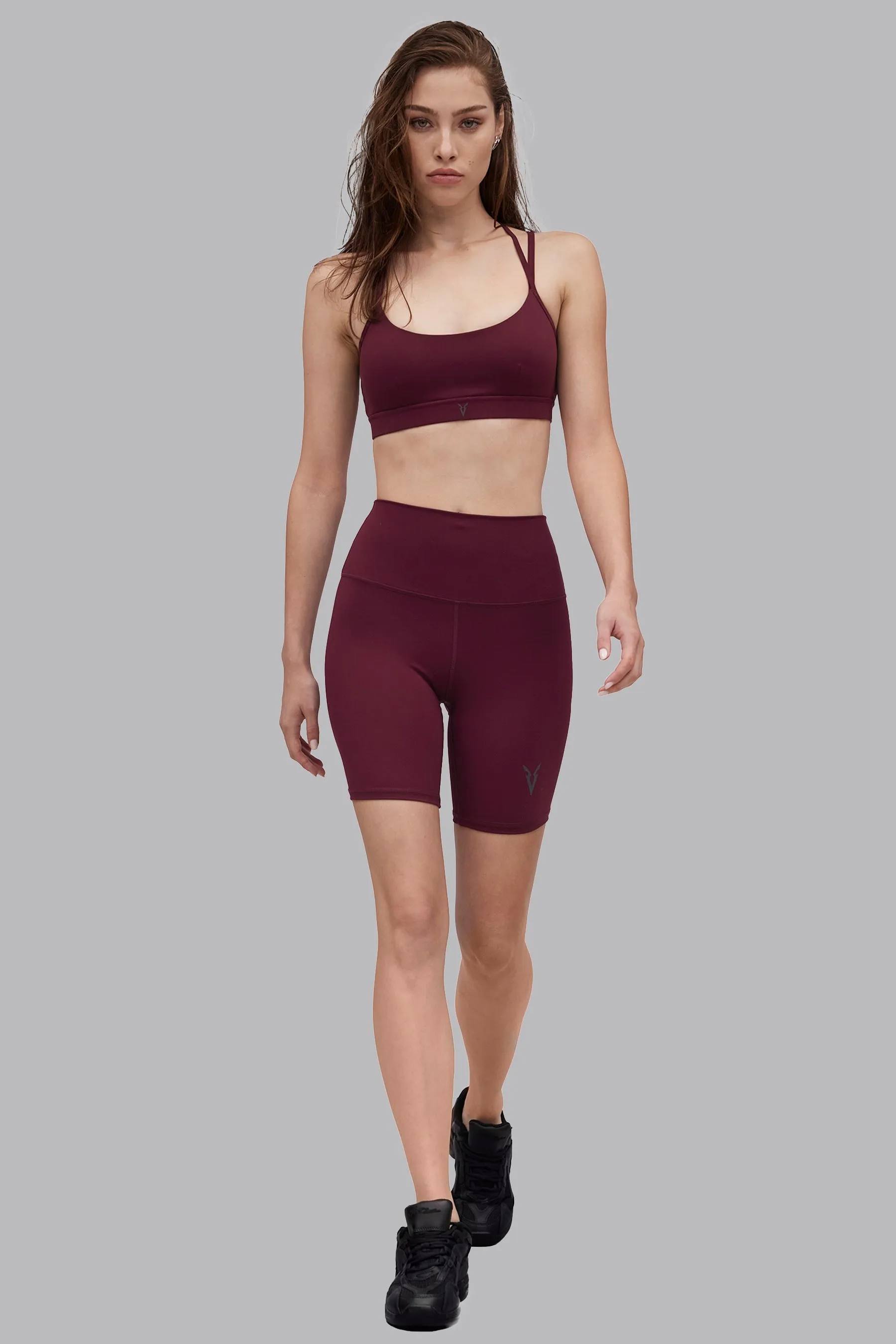 V_SCULPT® 7" SHORTS - Burgundy