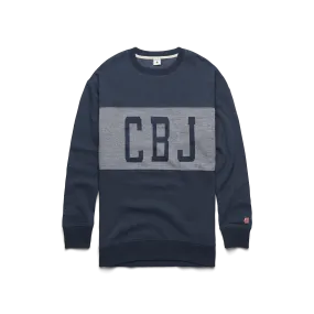 Women's CBJ Stripe Crewneck