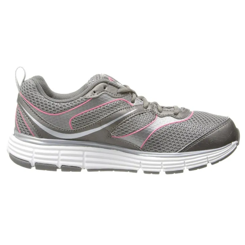 Women's Ryka Illusion 2 Running Trainers Grey-Pink