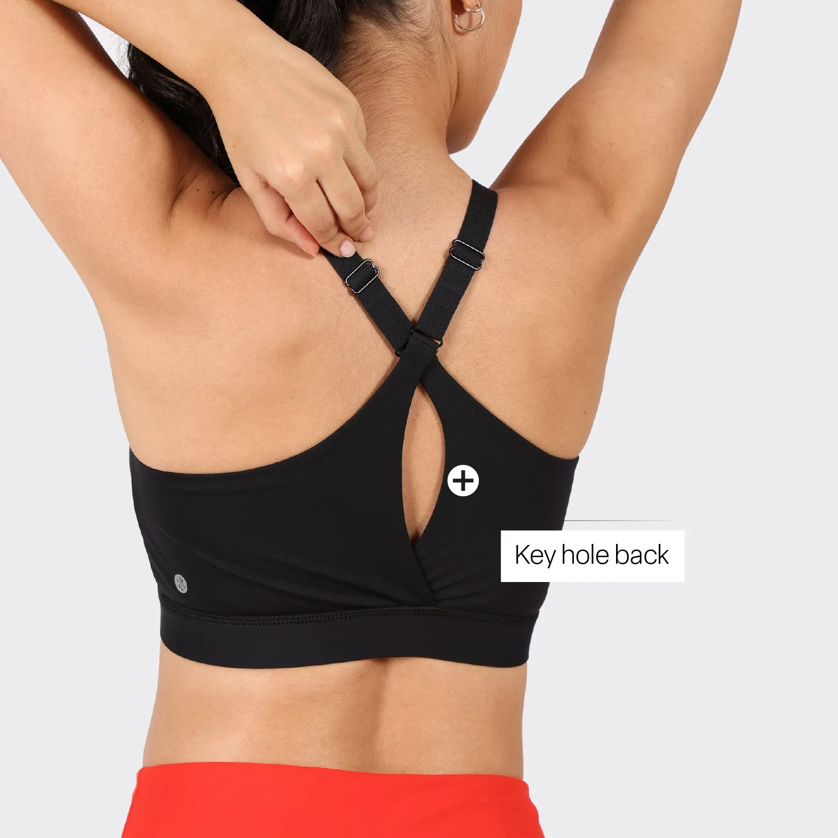 Zip-Up Sports Bra